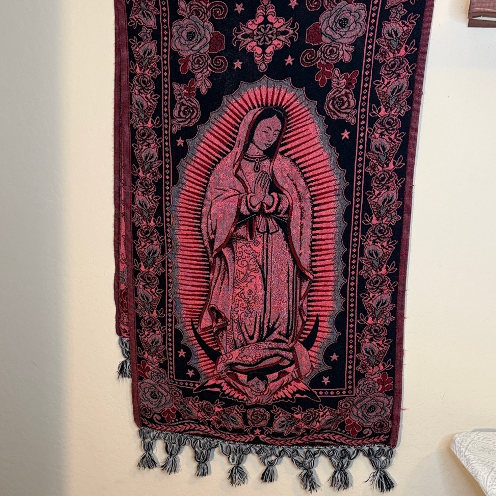 Mexican Rebozo-Virgen de Guadalupe